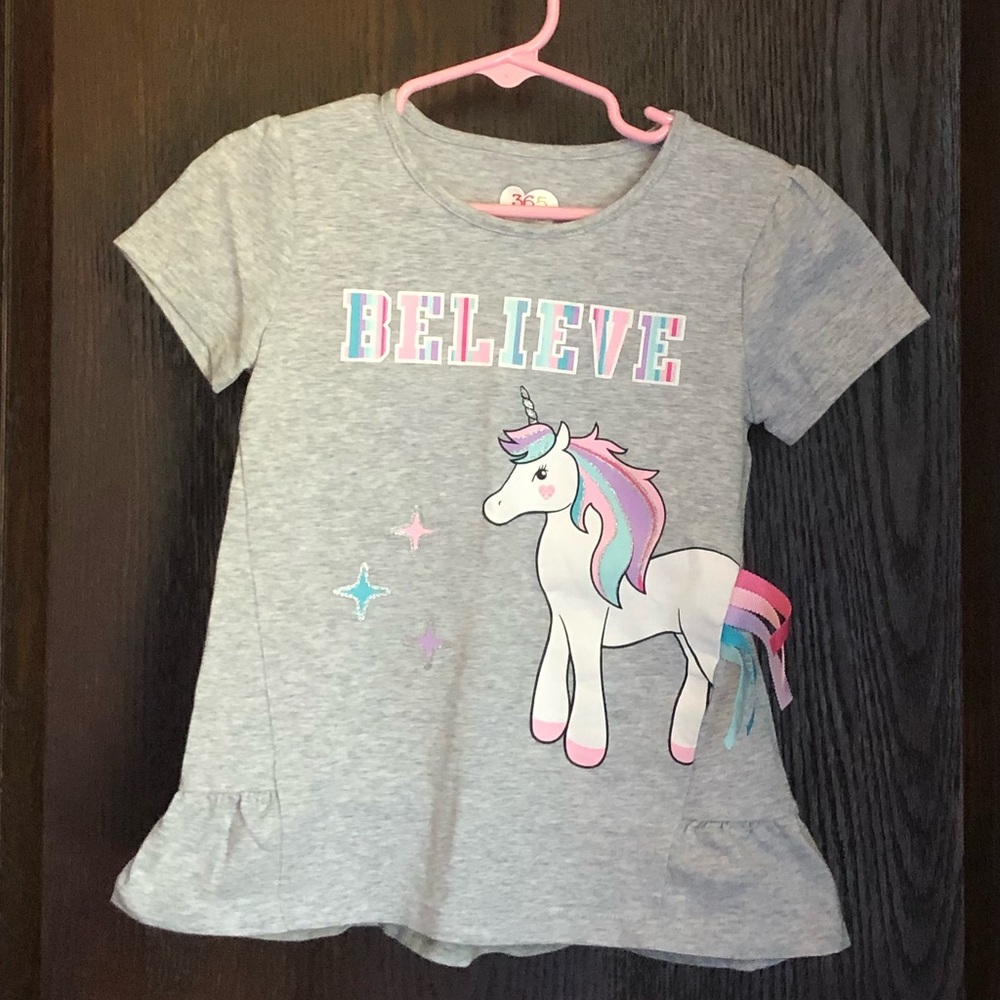 *5/$15* Garanimals Unicorn “Believe” Girls’ Shirt